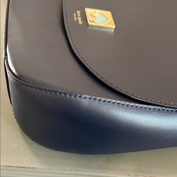 Kate Spade  ♠️ Midnight Blue Leather Crossbody Bag - Picture 3 of 11